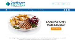 Desktop Screenshot of goodsource.com